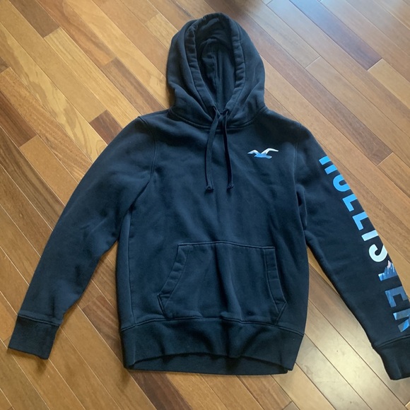 2 Black Hollister hoodies, XXS and XS - Picture 3 of 5